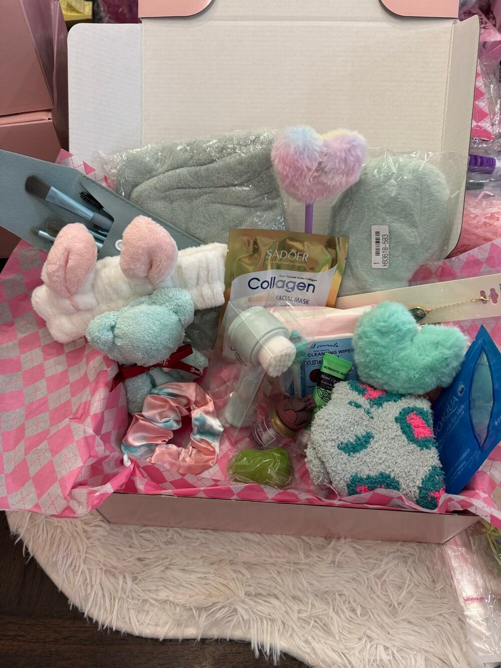 Cozy self care gift box pampering surprise you or someone